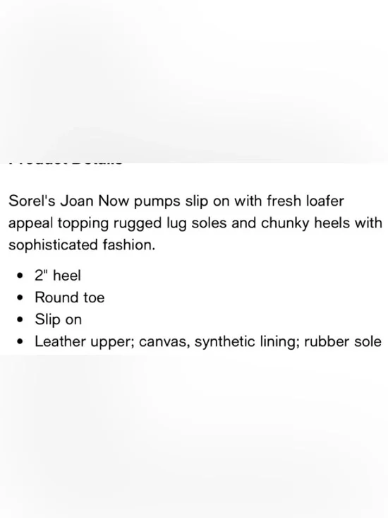 Sorel Joan NOW Slip-On Loafer Pumps - Picture 7 of 13